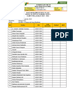 Daftar Hadir PD Sumayyah