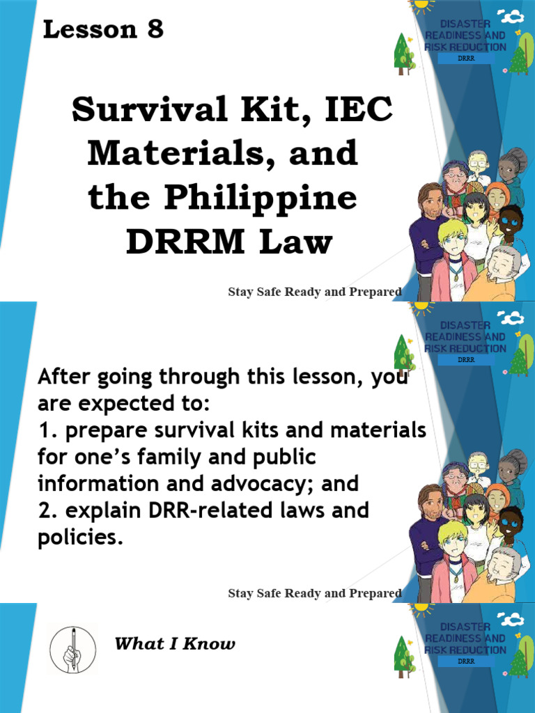 Lesson 8 - 115418 | PDF | Emergency Management | Disaster Risk Reduction
