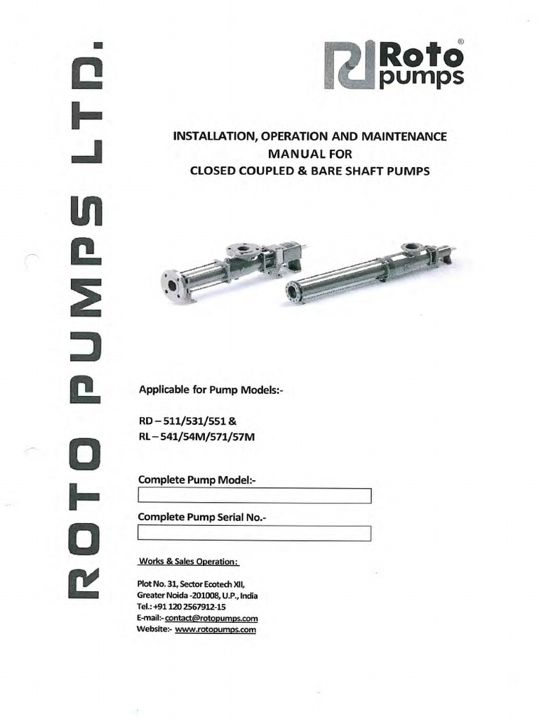 Ows Pump Manual | PDF