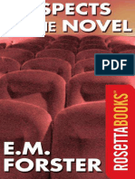 Aspects of The Novel Written by E M Fors