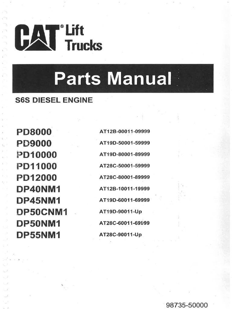 Manual de Motor s6s | PDF