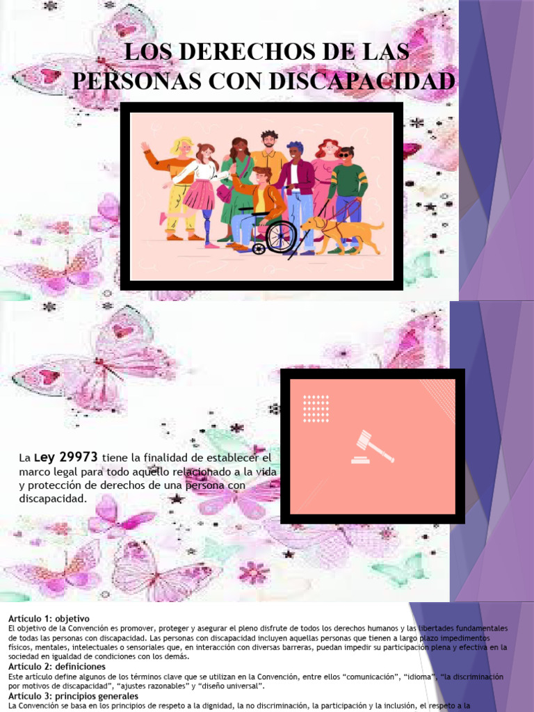 Los Derechos de Las Personas Con Discapacidad | PDF | Invalidez ...