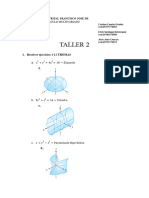 Taller 2 Cálculo Multivariado
