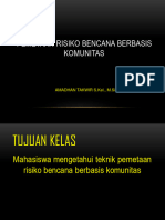 14 - Pemetaan Rawan Bencana & Partisipasi Masyarakat DLM PB