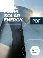 Steel From Solar Energy Report