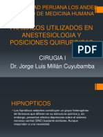 Farmacos Utilizados en Anestesiologia