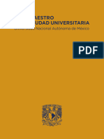 Plan Maestro de La CU UNAM 2018 - Actualizado
