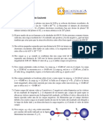 Taller 1 Física 2 Cargas Ley de Coulomb y Campo Eléctrico