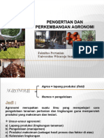 Module 01 Pengertian Perkembangan Agronomi