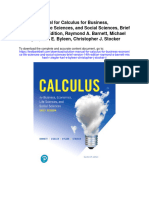 Solution Manual For Calculus For Business Economics Life Sciences and Social Sciences Brief Version 14th Edition Raymond A Barnett Michael R Ziegler Karl e Byleen Christopher J Stocker I