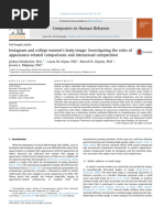 Instagram and College Women's Body Image - Investigating The Roles of Appearance-Related Comparisons and Intrasexual Competition