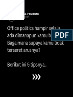 5 Tips Menghindari Terseret Arus Office Politics 1673915034