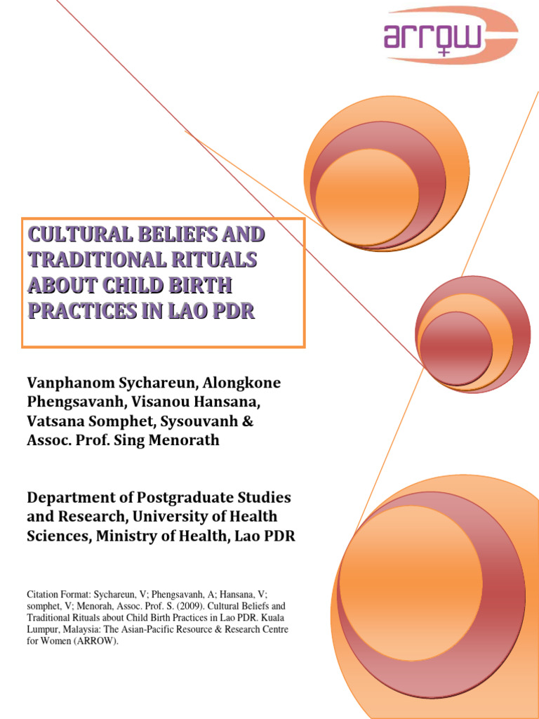 Cultural Beliefs in Lao Childbirth Practices | PDF | Pregnancy | Childbirth