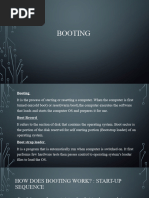 Booting