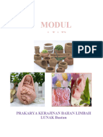 Modul Ajar Prakarya-Kerajinan - Modul Ajar Prakarya Kerajinan Bahan Alam Lunak - Fase D