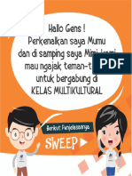 Beasiswa 3 Tahun Kelas Multikultural