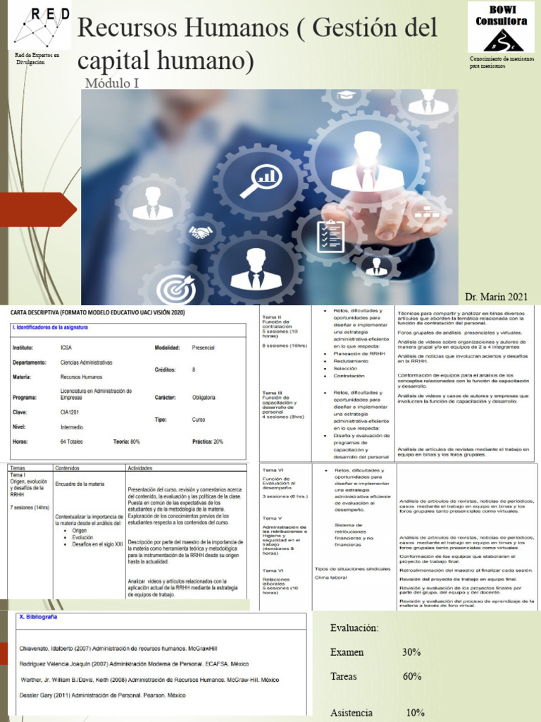 Capital Humano Maestro | PDF | Gestión de recursos humanos | Reclutamiento