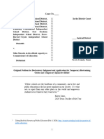 230824 School Districts' Orig Petition