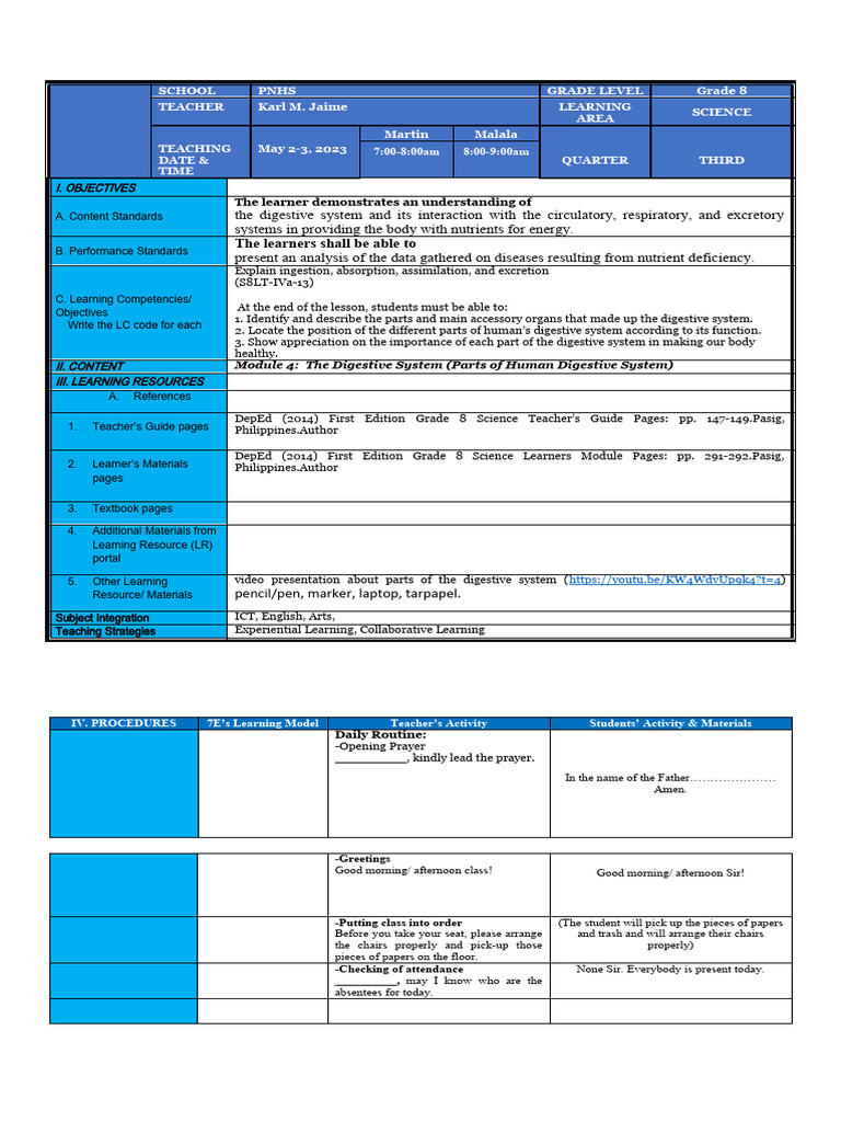 Digestive System | PDF | Human Digestive System | Gastrointestinal Tract