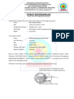 Surat Keterangan Aktif Rasya