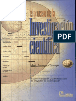 El Proceso de La Investigacion Cientifica. Mario Tamayo y Tamayo. 4ta Edic. 2004