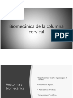 Biomecánica de La Columna Cervical