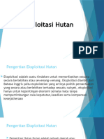 Eksploitasi Hutan