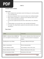 Uit 1 & Unit 2 Notes