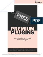 Premium Plugins Cheat Sheet