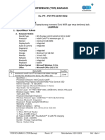 Term of Reference (Tor) Barang: No. PR: PST/PR-23/INV/0062