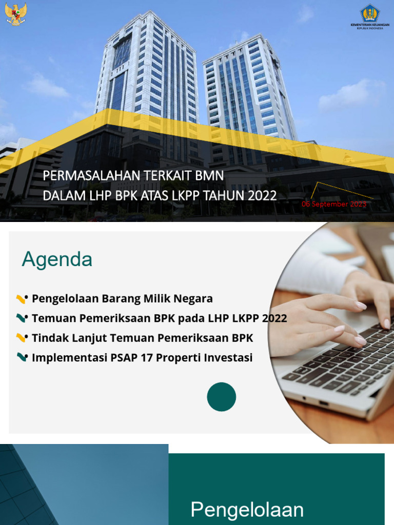 Temuan BPK atas Pengelolaan BMN 2022 | PDF