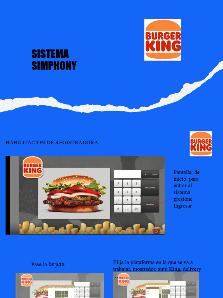 Guia Sistema Simphony Actual Texto | PDF