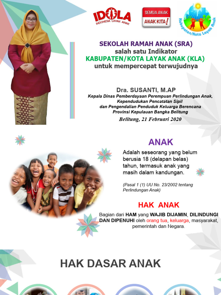 Logo Sekolah Ramah Anak 2025 | PDF
