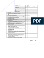 Checklist Pengajuan FKTP (Rekreden) Tahun 2024