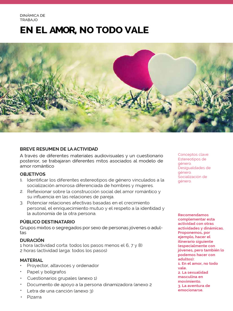 En El Amor No Todo Vale | PDF | Amor | Género