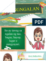 Kaukulan NG Pangngalan