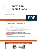 Bisnis Elektronik (E-Business) Dan Kerjasama Global