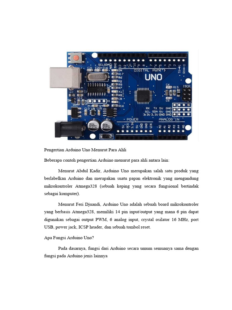Materi Arduino Uno | PDF