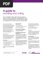 Guide Enrolling Voting