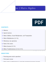 Chapter 1. Matrix Algebra - Ver3.2.22 - Nopause