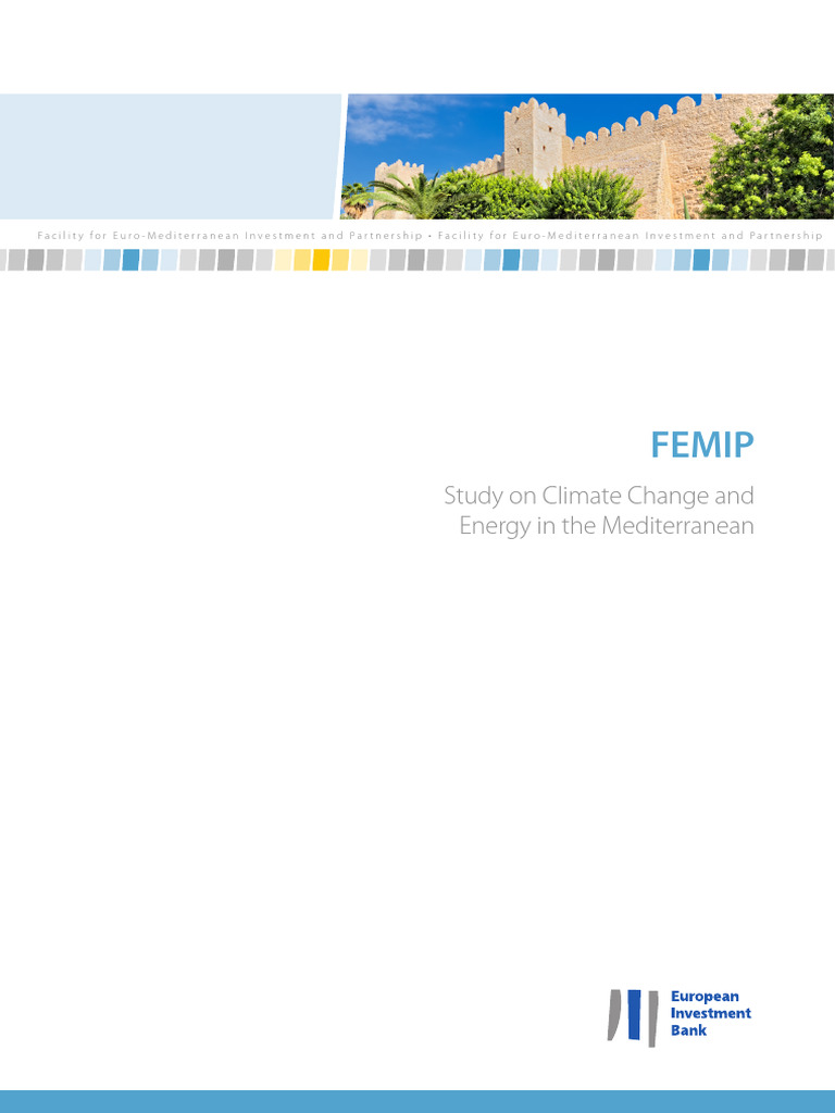 Climate Change and Energy in the Mediterranean | PDF | Climate Change ...