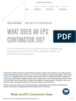 What Does An EPC Contractor Do