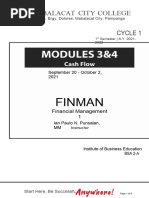 FINMAN1 Module3&4