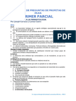 COMPENDIO DE PREGUNTAS DE PROFETAS DE ZILKA Parcial 1