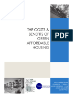 Affordable Green Housing Report
