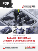 SolidCAM 2021 Turbo 3D HSR HSM User Guide