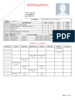 Horario de Lucero