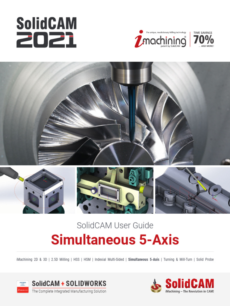 SolidCAM 2021 Sim 5-Axis Milling User Guide | PDF | Numerical Control ...