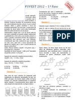 Simulado Fuvest 1a Fase 2012