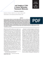 Selective Probing and Imaging of Cells With Single Walled Carbon Nanotubes As Near-Infrared Fluorescent Molecules
